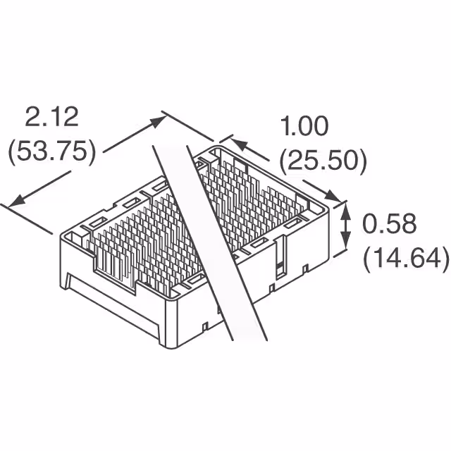 55700-001LF Amphenol ICC (FCI)  Matrices de type bord Mezzanine (carte à carte)